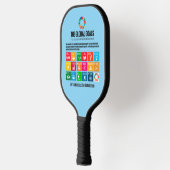 サステナビリティモダンゴールやる気を起こさせるキープサケ ピックルボールラケット (左)