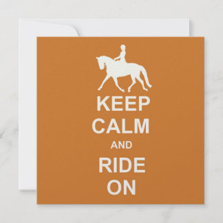 サスペンション KEEP CALM 5.25 x 5.25 カード