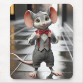 サスペンスタイリッシュダー付き少年マウス マウスパッド (正面)