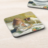 サスペンスバイチャールズバートン理容師 コースター (左側)