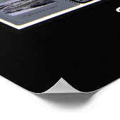 サセックスのレトロなライトボックスポスター ポスター (角)