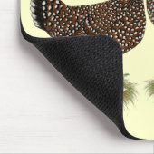 サセックスの斑入りの鶏 マウスパッド (コーナー)