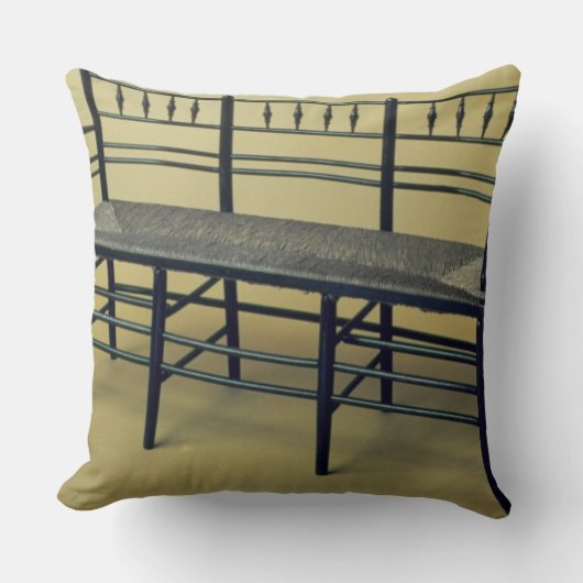 サセックスは椅子を突進着席させました(木および突進) クッション (正面)