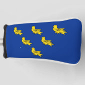 サセックスゴルフヘッドカバー国旗 ゴルフヘッドカバー (正面)