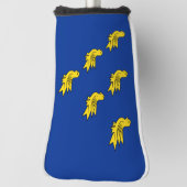 サセックスゴルフヘッドカバー国旗 ゴルフヘッドカバー (回転90)