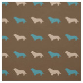 サセックススパニエル犬 ファブリック (見本)