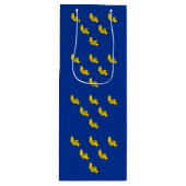 サセックスワイン国旗抱き枕 ワインギフトバッグ (正面)