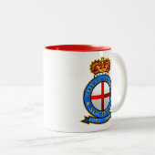 サセックス王室のソサエティ20周年記念マグカップ ツートーンマグカップ (正面右)