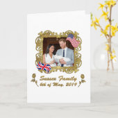 サセックス科 カード (黄色い花)