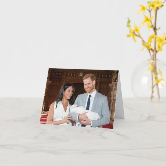 サセックス科 カード (黄色い花)