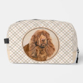 サセックス絵を描スパニエル犬ズカワイイオリジナルペットドッグアート ドップキット (正面)