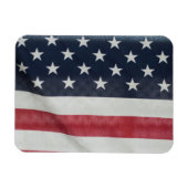 サセックス郡フェアの米国国旗 マグネット (横)