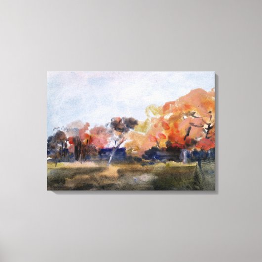 サセックス・オータム キャンバスプリント (正面)