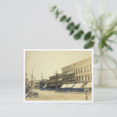 サセックスNJ,ニュージャージー,メインセントヴィンテージスタイル ポストカード (スタンド正面)