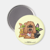 サセ間抜けペットの養子縁組とティグはLOVEである マグネット (正面/裏面)