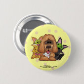 サセ間抜けペットの養子縁組とティグはLOVEである 缶バッジ (正面&裏面)