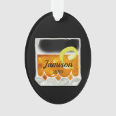 サゼラックカクテパーソナライズされたル オーナメント (正面)