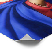 サソファーラートの我々のレディヴァージンメアリー祈りの言葉 ポスター (角)