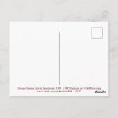 サソフェラトマドンナと子どもの抱き締め ポストカード (裏面)