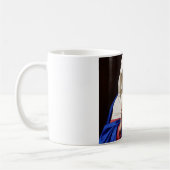 サソフェラト祈りの言葉のヴァージン コーヒーマグカップ (左)