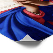 サソフェラト祈りの言葉のヴァージン ポスター (角)