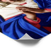 サソフェラト祈りの言葉のヴァージン ポスター (角)