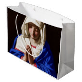 サソフェラト祈りの言葉のヴァージン ラージペーパーバッグ (裏面アングル)