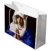 サソフェラト祈りの言葉のヴァージン ラージペーパーバッグ (正面アングル)