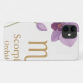 サソリ座と蘭の花 iPhone カ Case-Mate iPhoneケース (裏面(横))