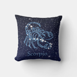 サソリ座の星座と星々 クッション