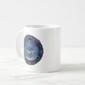 サソリ座の神秘的さとサソリのイラストC コーヒーマグカップ (正面左)