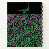 サソリ絵を描 ノートブック (裏面)