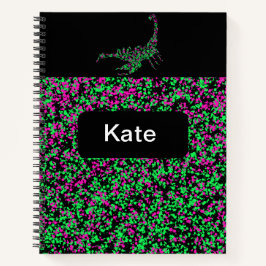 サソリ絵を描 ノートブック