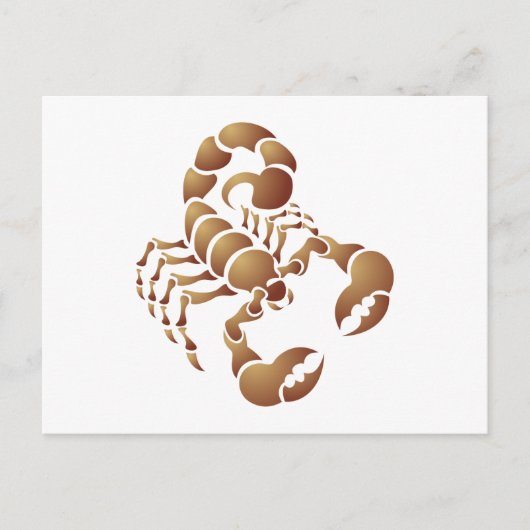 サソリ ポストカード (正面)