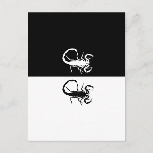 サソリ ポストカード (正面)