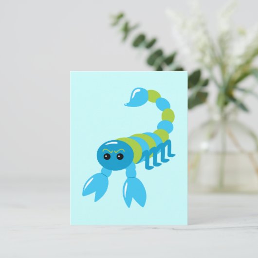 サソリ ポストカード (スタンド正面)