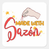 サゾンで作った、風味の多い|過去記事 スクエアシール (正面)