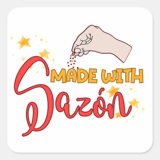 サゾンで作った、風味の多い|過去記事 スクエアシール (正面)