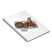 サタイカートゥーンイラストレーション ノートブック (右側)