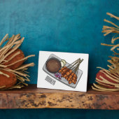 サタイカートゥーンイラストレーション フォトプラーク (側面)