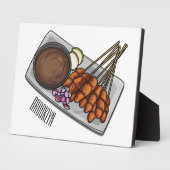 サタイカートゥーンイラストレーション フォトプラーク (側面)