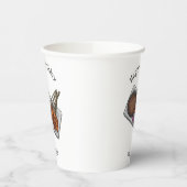 サタイカートゥーンイラストレーション 紙コップ (左)