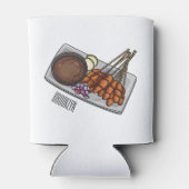 サタイカートゥーンイラストレーション 缶クーラー (裏面)