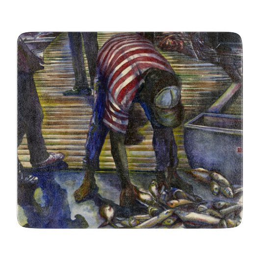 サタデーズ·恵みズ·ハーバー·アイランド カッティングボード (正面)