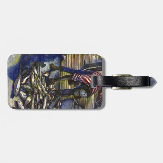 サタデーズ·恵みズ·ハーバー·アイランド ラゲッジタグ (裏面横)