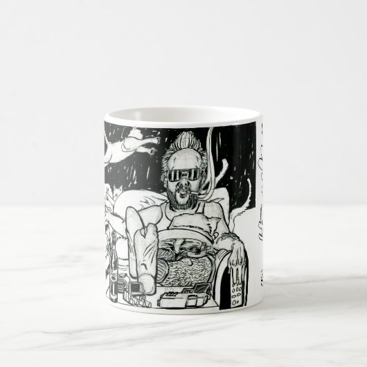 サタデーナイトウェイラジオマグ コーヒーマグカップ (中央)