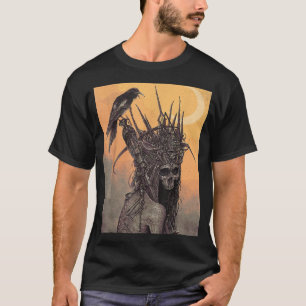 サタニストヤギのサタングランジマスクゴシックゴシック Tシャツ