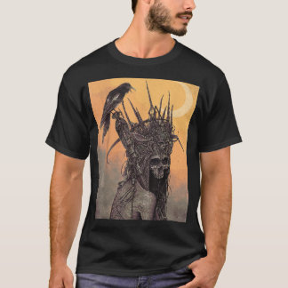 サタニストヤギのサタングランジマスクゴシックゴシック Tシャツ