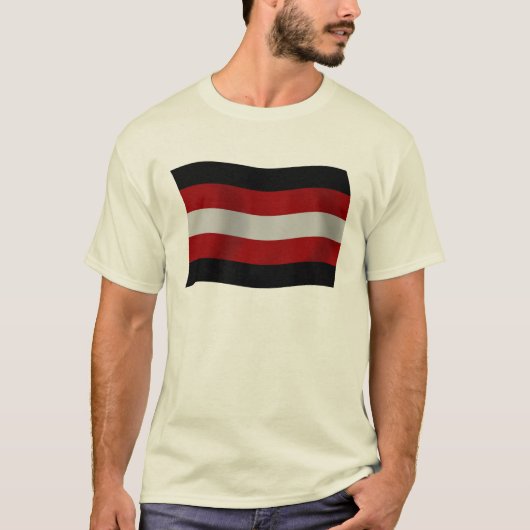 サタニズムの旗Tシャツ Tシャツ (正面)