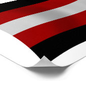 サタニズム国旗のポスタープリント ポスター (角)